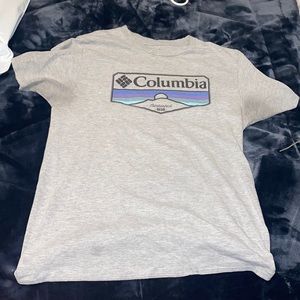 Medium Gray Columbia tee shirt
